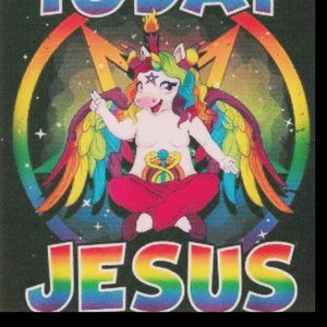 Not Today Jesus Art Print